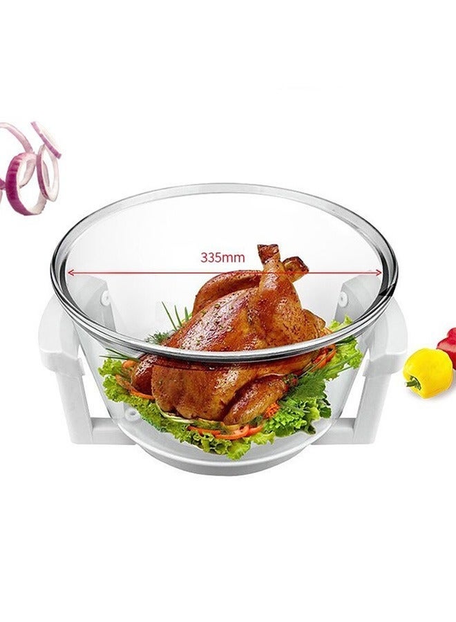 Bukela Healthy Kitchen Turbo Air Fryer, 12L 1300W Oilless Air Fryer Easy Operation - Image 2